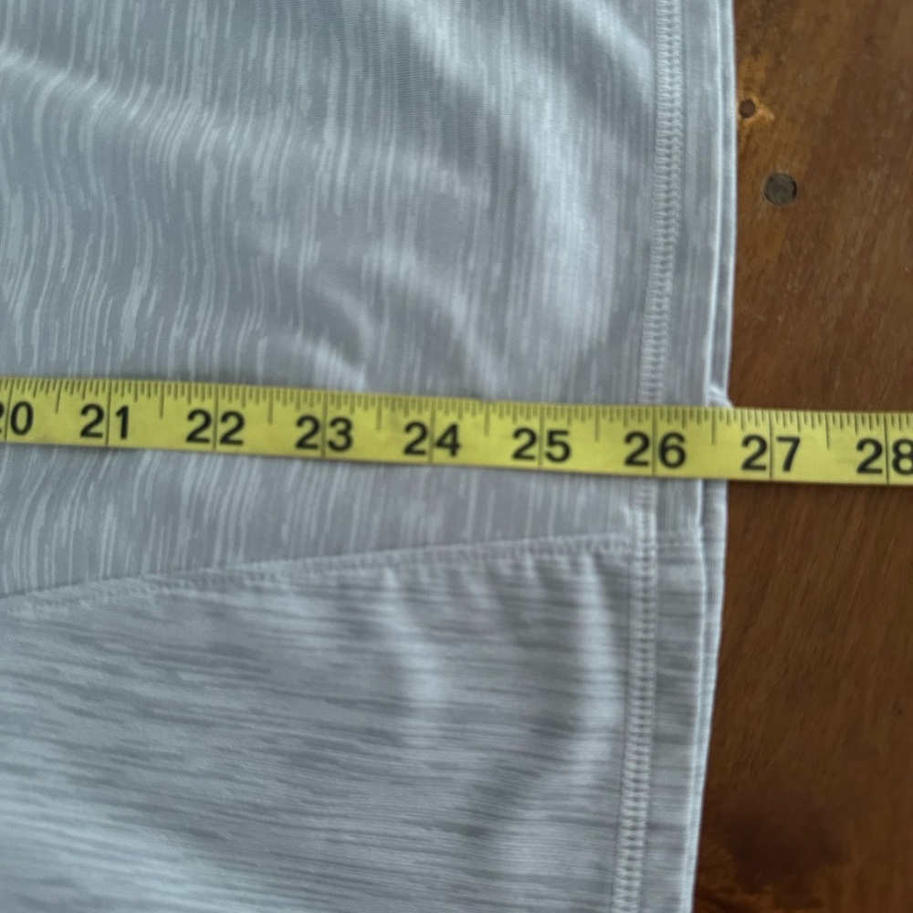 Athleta Light Gray Pullover Athletic Quarter Zip … - image 5